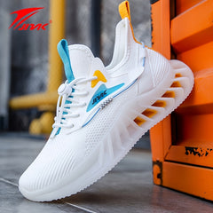 JINK Men's Lightweight Running Shoes Outdoor Mesh Sneakers