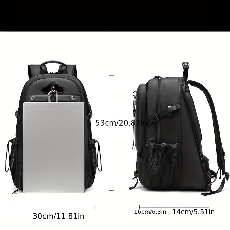 Men's Waterproof Backpack Travel Luggage Bag
