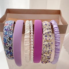 Satin Skinny Alice Band Headband Set for Girls Hair Accessory Gift