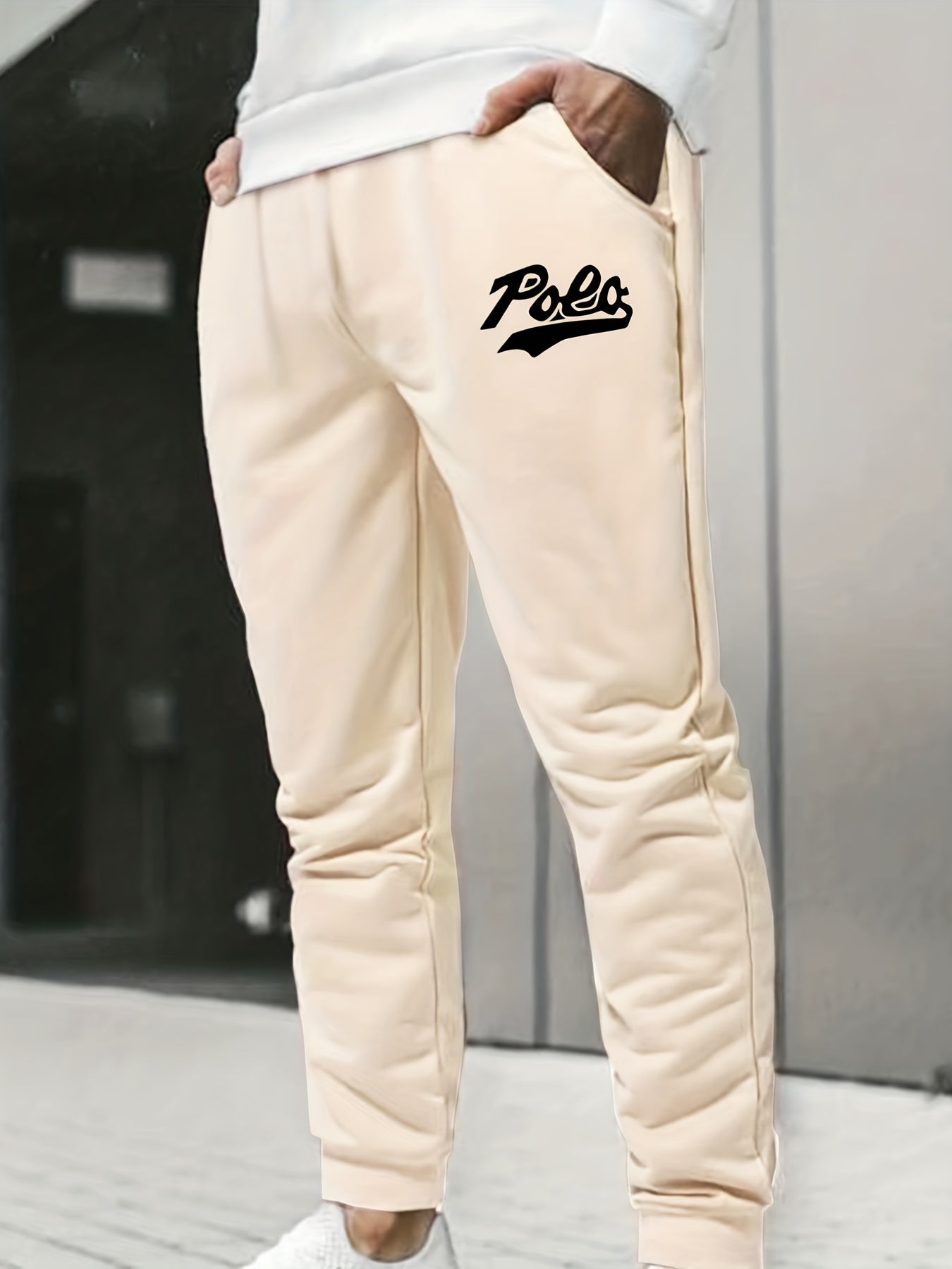 Men's Casual Drawstring Sweatpants Loose Fit Joggers