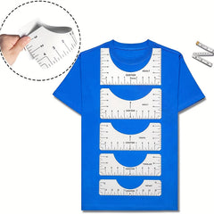 Tshirt Ruler Guide For Vinyl Alignment HTV Sublimation Heat Press Tool