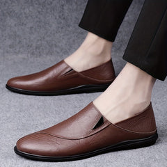 Men's Slip On Loafer Shoes Lightweight Breathable Casual Non Slip Spring Summer