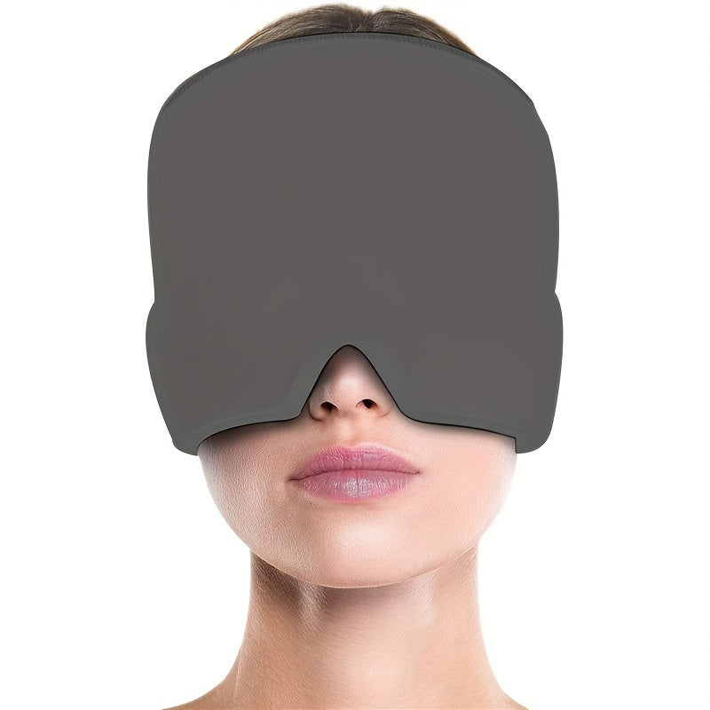 Migraine Relief Gel Ice Headgear Cold Compression Single Layer Cap