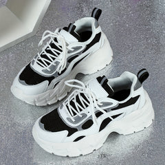Breathable Chunky Sneakers Non Slip Running Shoes