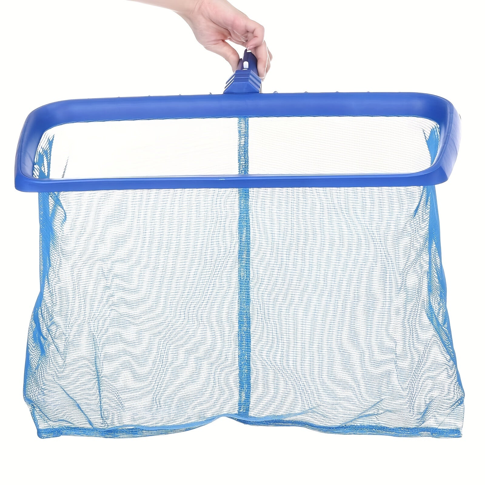 Heavy Duty 50 Swimming Pool Leaf Rake With Deep 40 Net Bag Fine Mesh Netting
