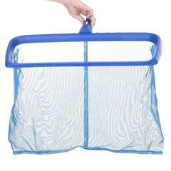 Heavy Duty 50 Swimming Pool Leaf Rake With Deep 40 Net Bag Fine Mesh Netting