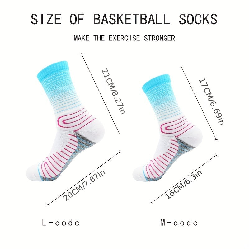 Winter Basketball Socks Non Slip Thickened Sports Socks
