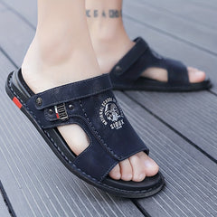Men's Non Slip Sandals Quick Drying Comfy Slides Beach Shoes