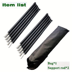Aluminum Alloy Canopy Support Rod 22MM Diameter 1.3MM Thickness