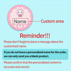 Custom Iron on Name Labels for Clothing Personalized Marking 20 Seconds Ironing
