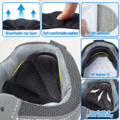Self Adhesive Heel Cushion Pads Prevent Shoes Too Big For Women Men