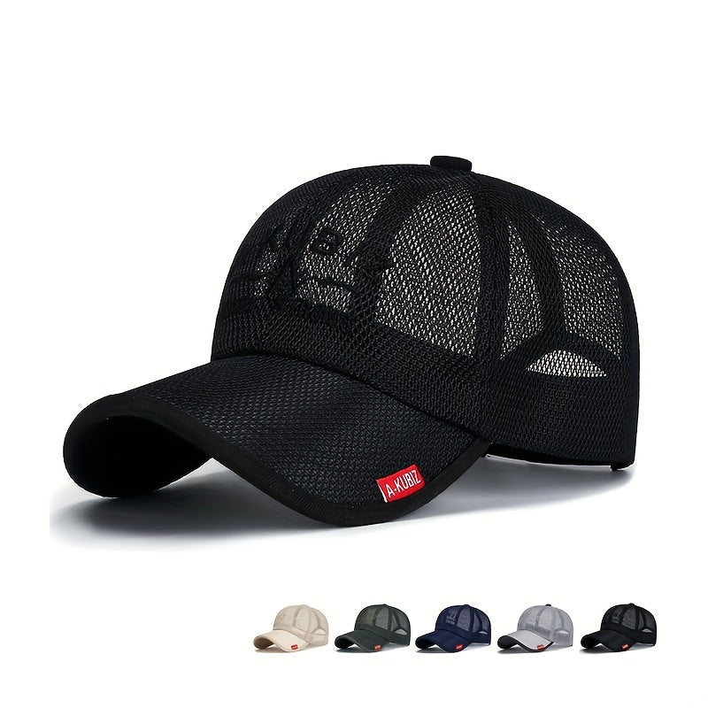 Breathable Men's Baseball Cap for Outdoor Activities