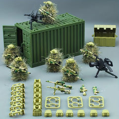 Military Building Block Accessories - Weapon Sets, Helmets, Camouflage