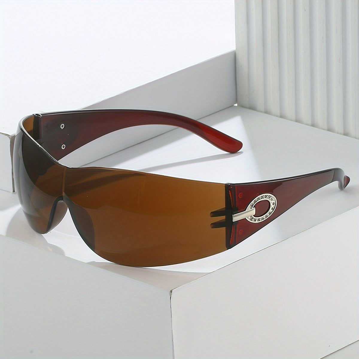 Y2K Gradient UV400 Wrap Around Sunglasses
