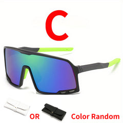 Men's Cycling Sunglasses Large Frame Sports Glasses