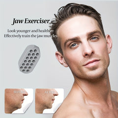 2pcs Silicone Jaw Line Exerciser Facial Muscle Chewing Ball