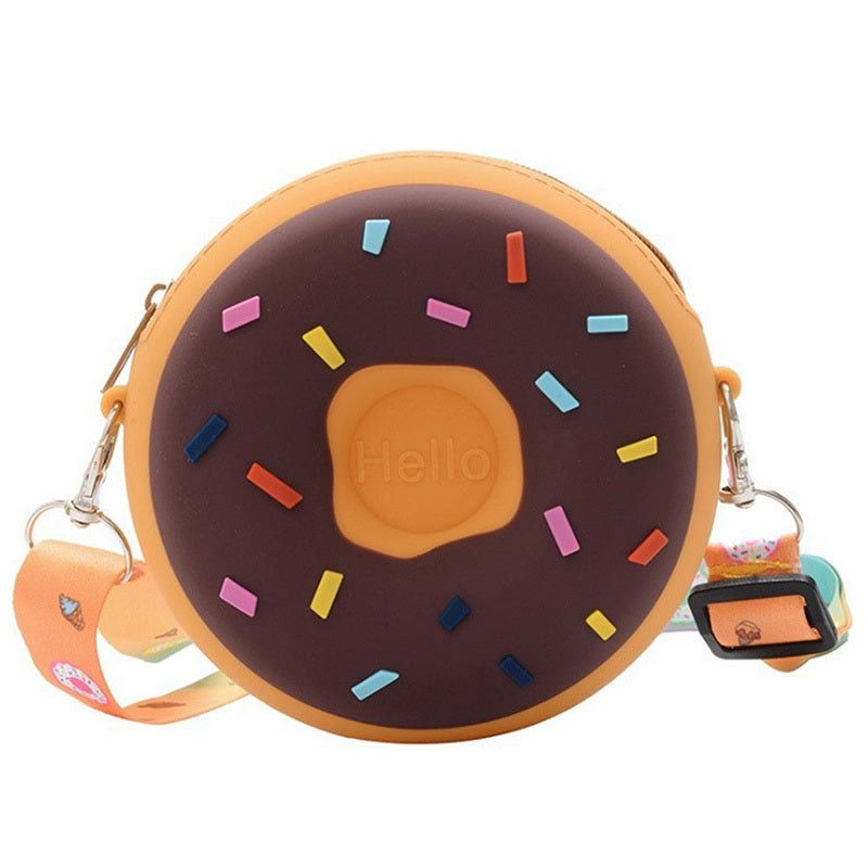 Donut Coin Purse Shoulder Bag for Girls - Perfect Birthday Gift
