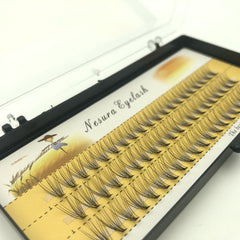 10D 8-12mm Cluster Lashes Set with Glue & Tweezers