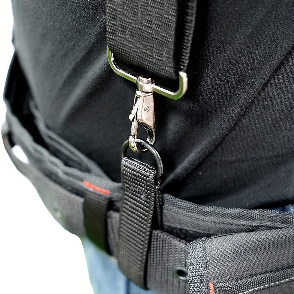 Magnetic Tool Belt Suspenders with Phone Holder