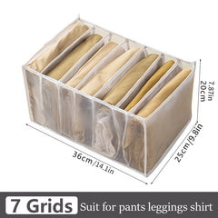 Jeans Storage Box Underwear Socks T shirt Pants Storage Box