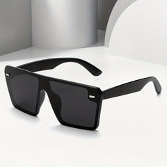Men Square Frame Sunglasses UV Protection