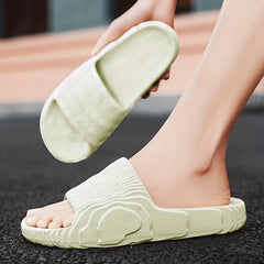 Men's Non Slip Slides Lightweight Open Toe Quick Dry Slippers