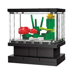 Aquarium Tank Building Blocks Set - Shapes for Free Assembly