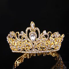 Crystal Rhinestone Wedding Tiaras Bridal Hair Accessories Crown