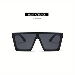 Men's Large Frame Sunglasses Vintage Couple Glasses