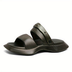Men's Skull Print Quick Drying Slides for Beach Summer