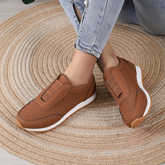 Women's Breathable Slip On Sneakers Outdoor Comfortable Walking Shoes