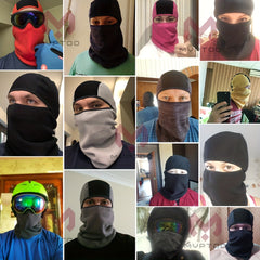 Winter Thermal Balaclava Hood Full Face Mask Helmet Liner for Skiing