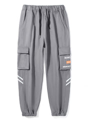 Men's Casual Slim Fit Retro Loose Jogger Cargo Pants