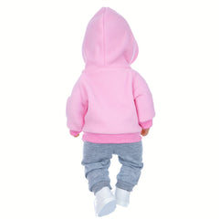Little Fox Sweater Set for 17" Doll - Doll Clothes Set