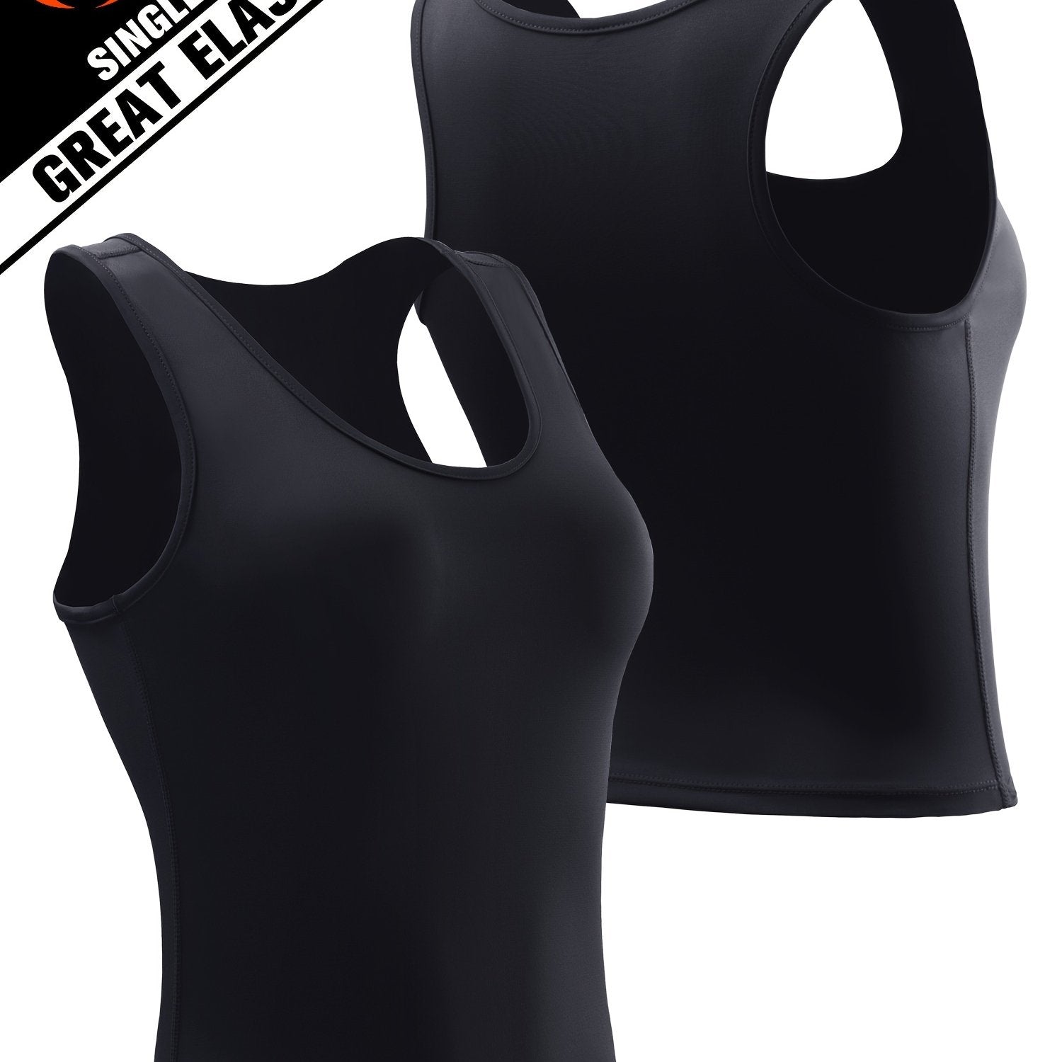 Solid Running Sports Vest High Stretch Yoga Fitness Top Women's Activewear