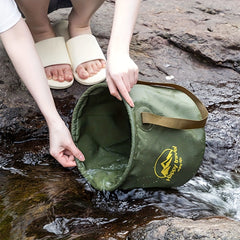 Portable Collapsible Fishing Bucket for Camping Hiking