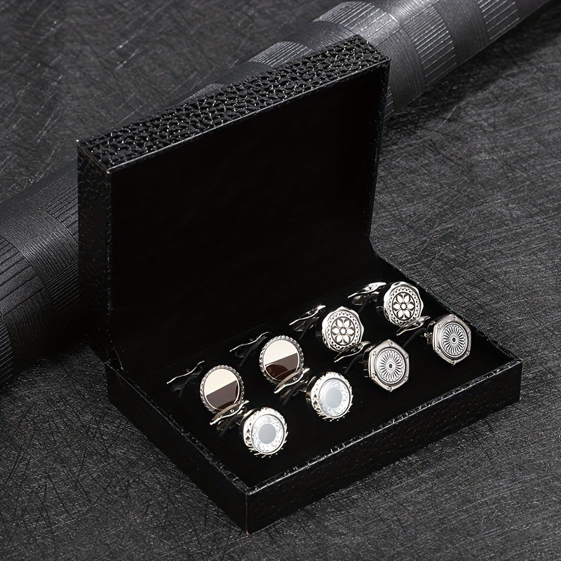 High-end Men's Cufflinks Gift Sets - Stylish Men's Jewelry Accessories