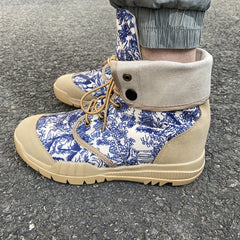 Men's Graffiti Style High Top Boots