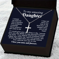 Y2K Jewelry Stainless Steel Cross Pendant Necklace