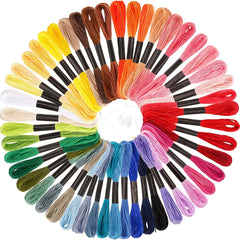 Embroidery Floss Friendship Bracelets String + Bobbins
