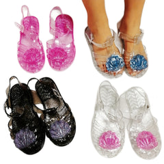 Jelly Sandals Summer Kids Girls Children's Non Slip Beach Shoes
