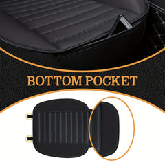 Universal Cushion Seat Cover High PU Leather Car Front Seat Protector
