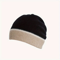Knitted Ear Protection Beanie for Autumn & Winter, Warm Keeping Hat