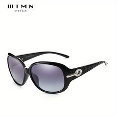 WIMN Polarized Retro Big Frame Sunglasses 7214