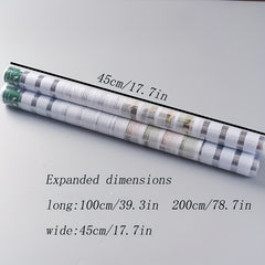 Striped Frosted Glass Window Sticker Insulation Film