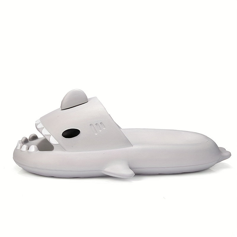 Funny Cloudy Shark House Slippers for Women