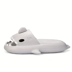 Funny Cloudy Shark House Slippers for Women