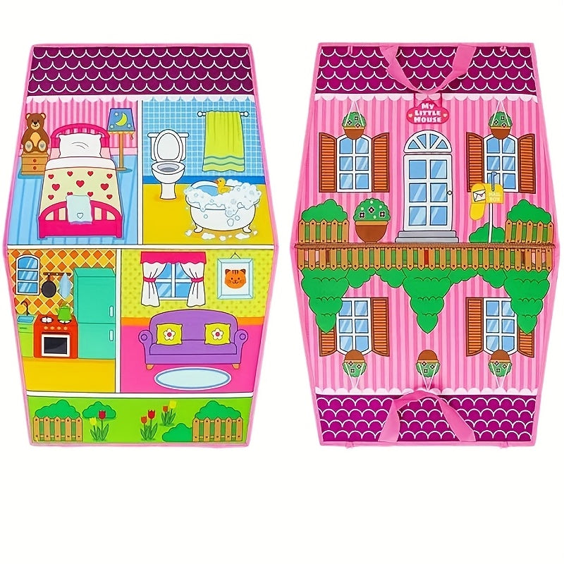 Flannel Board 35pcs Double Sided Dress Up Toy Storytelling Puzzle Learning Set