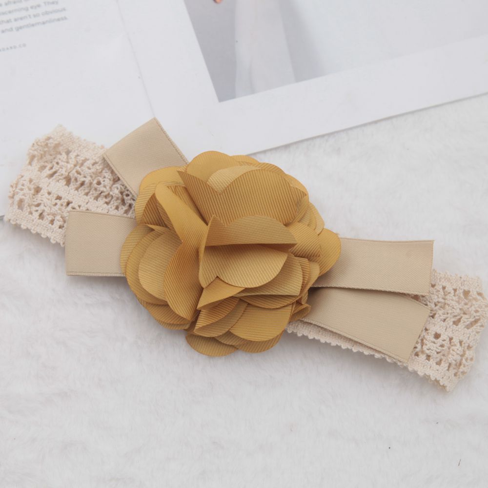 Baby Girls Flower Mesh Headband for Photography Props & Everyday