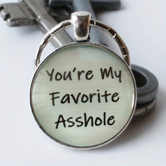 Vintage English Keychain Jewelry For Boys